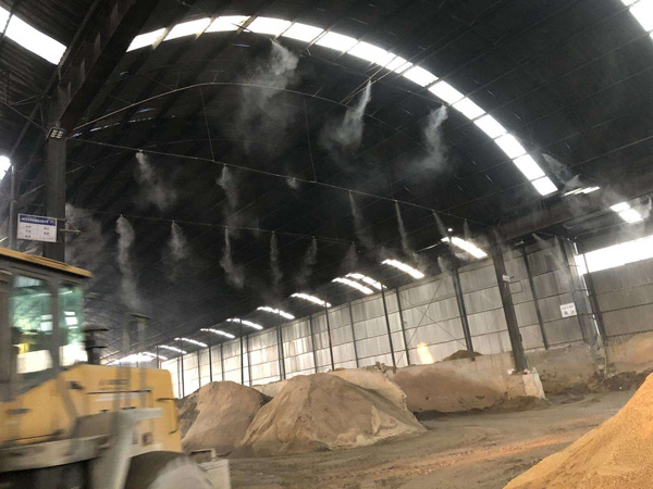 攪拌站料倉(cāng)噴淋降塵