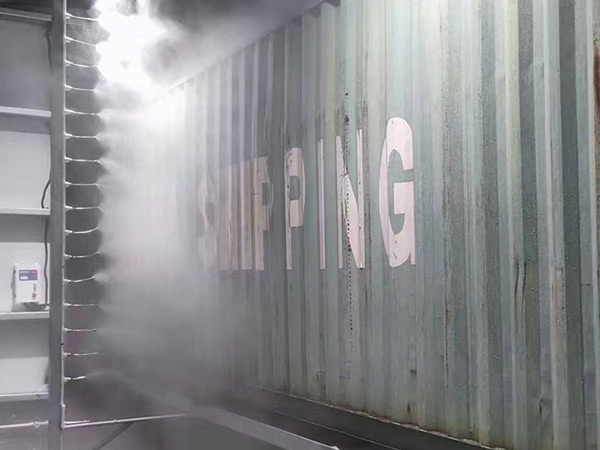 集裝箱及貨物消毒方案