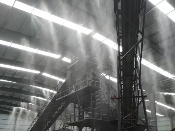 煤棚-料廠(chǎng)車(chē)間降塵噴淋