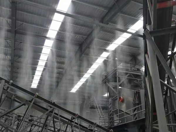 煤棚-料廠(chǎng)車(chē)間降塵噴淋